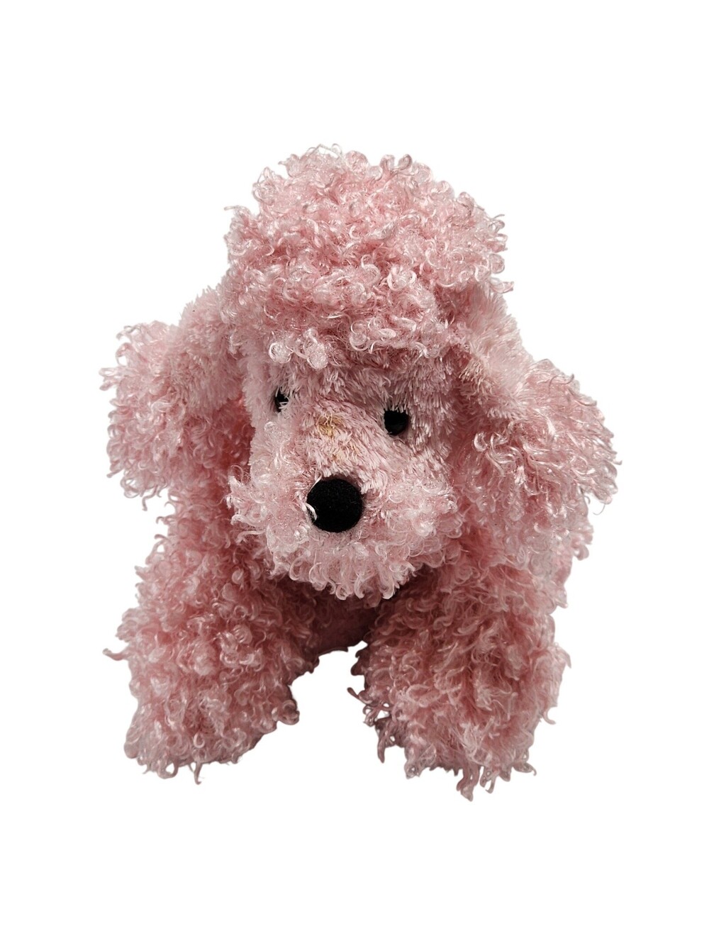 Webkinz Pink Plush Poodle Dog 9" HM107 No Code Soft Toy Stuffed Animal Ganz